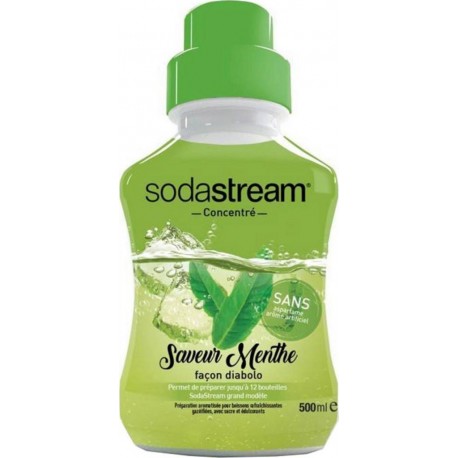 Sodastream Concentré Saveur Menthe Façon Diabolo 500ml (lot de 3) 3008059