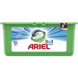 Ariel Pods 3 en 1 Alpine 27 Capsules (lot de 2)