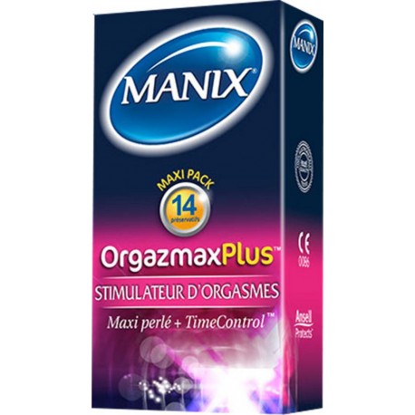 Manix Orgazmax Préservatifs x14 (lot de 2)