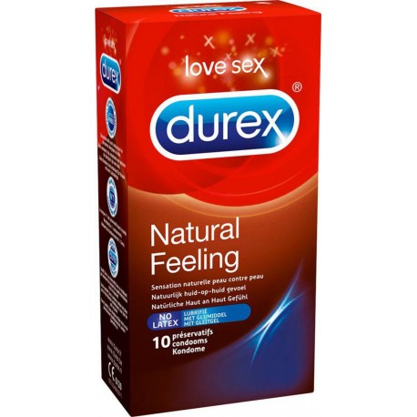 Durex Natural Feeling Préservatifs x10 (lot de 2)