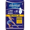 Always Ultra Nuit Serviettes Hygiéniques “Taille 3” Big Pack x20 (lot de 2)