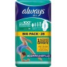 Always Ultra Serviettes Hygiéniques “Taille 1 Normal” Big Pack x28 (lot de 2)