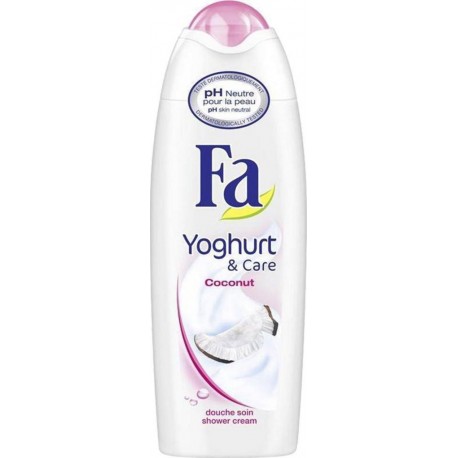 Fa Gel Douche Yoghurt & Care “Coconut” 250ml (lot de 4)