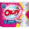 Okay “Adapt’” Essuie-tout 3 Rouleaux (lot de 3)