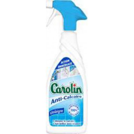 Carolin Nettoyant anti-calcaire au vinaigre 650ml