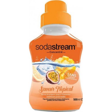 Sodastream Concentré Saveur Tropical 500ml (lot de 3) 30061352