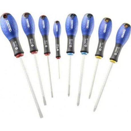 Expert By Facom Jeu de 8 tournevis fente-Phillips-Pozidriv