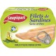 Saupiquet Filets de Sardines Huile d’Olive Vierge Extra 100g (lot de 5)