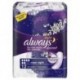 Always Discreet Serviettes Pour Fuites Urinaires Maxi Night x12 (lot de 2)