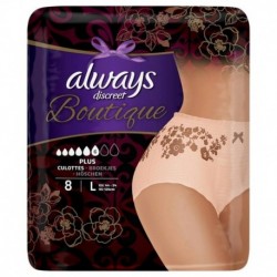 Always Discreet Boutique Culottes Plus Taille L x8 (lot de 2)
