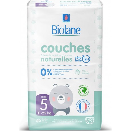 Biolane Couches bébé taille 5 : 11-25Kg