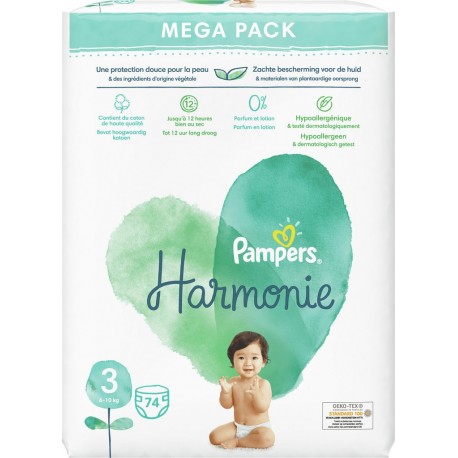 Pampers Couche taille 3 : 6 -10Kg