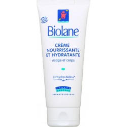 Biolane Crème nourrissante hydratante, visage et corps