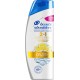 Head & Shoulders Shampooing Antipelliculaire + Soin 2 in 1 Citrus Fresh Format Familial 540ml (lot de 3)