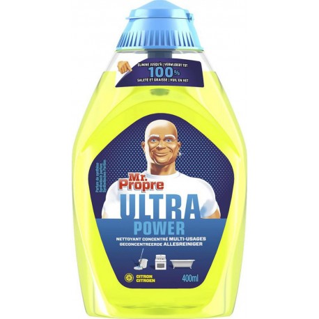 Mr Propre Nettoyant Concentré Multi Usages Ultra Power 400ml (lot de 6)