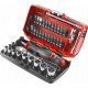 Facom Coffret douilles 1/4 6 pans métriques RL.NANO1