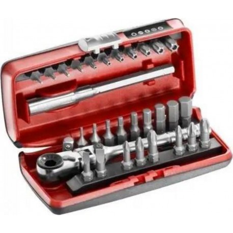 Facom Coffret d'embouts 1/4'' avec cliquet compact