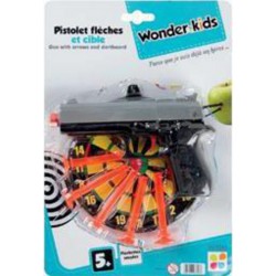 PISTOLET FLECHES CIBLE PM 3437017073463