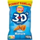 Lay's 3D’s apéritifs goût Nature 150g
