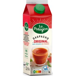 La Potagere Gaspacho Tomates et Légumes 1L