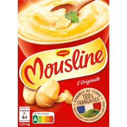Mousline Purée en flocons nature x8 150g