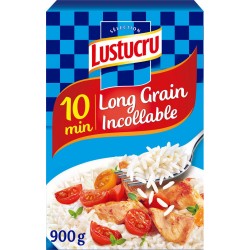 Lustucru Riz long grain 10mn 900g
