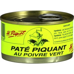 H. Piquet Pâté piquant au poivre vert 135g