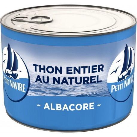 Petit Navire Thon albacore au naturel 280g