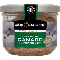 Avon Et Ragobert Terrine canard au poivre vert 180g