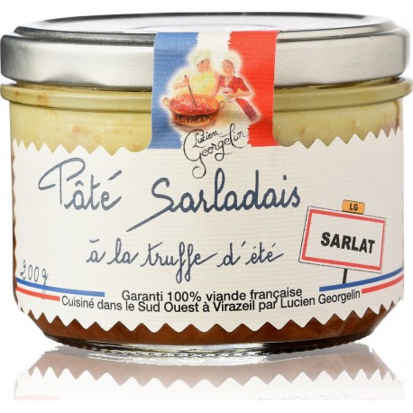 Lucien Georgelin Pâté sarladais truffe d'été 200g