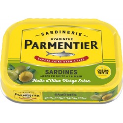 Parmentier Sardines à l'Huile d'Olive Vierge Extra 135g