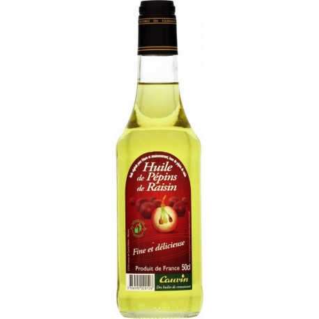 Cauvin Huile pépins de raisin 50cl