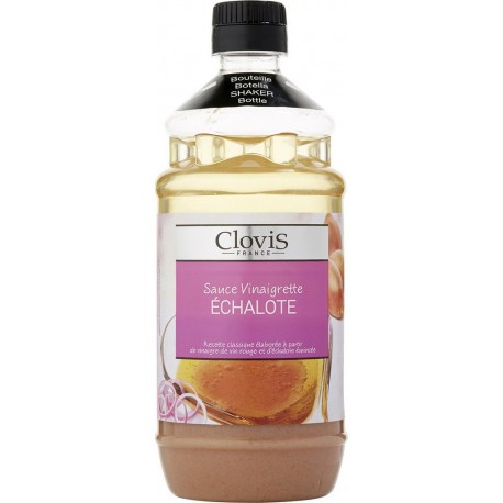Clovis France Vinaigrette échalote Sans Sucre Ajouté 550ml