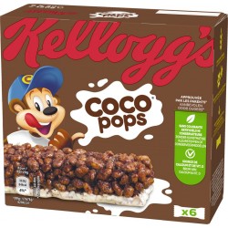 Kellogg's Barres céréales Coco Pops 6x20g 120g