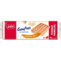 Lotus Bakeries Gaufres aux œufs frais 8x2 371g