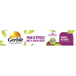 Gerble Pain d'épices miel/son de seigle