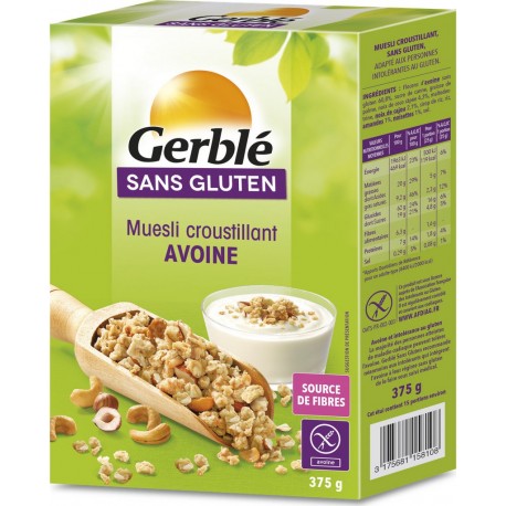 Gerble Céréales muesli sans gluten