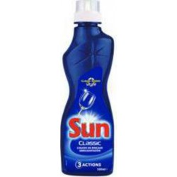 Sun Liquide de rinçage pour lave-vaisselle classic triple action 500ml