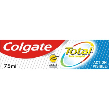 Colgate Dentifrice Total Action Visible 75ml