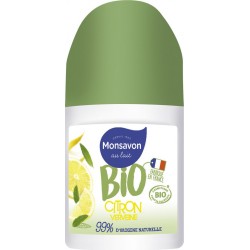 Monsavon Déodorant bille bio citron verveine 50ml