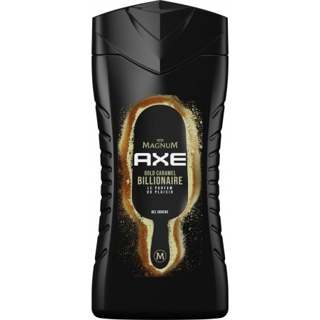 AXE Gel douche homme magnum gold caramel Billionaire 250ml