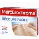 Mercurochrome Pansement bande découpe facile 10cm x 6cm 10 unités