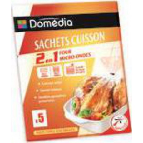 DOMEDIA SAC CUISSON VAPEUR X5