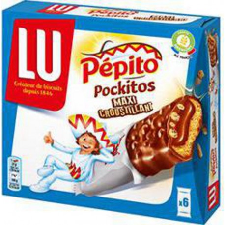 LU Pépito Pockitos maxi croustillant x6 162g