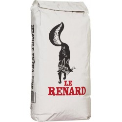 Le Renard Semoule Extra Fine de Blé Dur de Qualité Supérieure 5Kg (lot de 2)