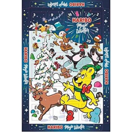 Haribo Calendrier de L’Avent Magic Winter 300g