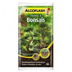 Algoflash Terreau Terre à Bonsaïs Formule Spécifique 6L (lot de 2 soit 12L)