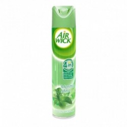 Air Wick Aérosol 4 en 1 Menthe 300ml (lot de 8)