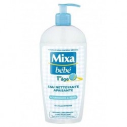 Mixa Bébé 1er âge Eau Nettoyante Apaisante Nourrissons et Bébés 250ml (lot de 4)