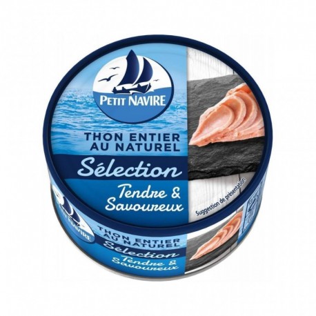 Petit Navire Thon au Naturel Sélection 190g (lot de 5)